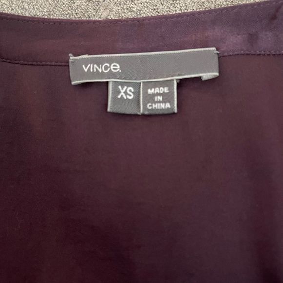 Vince Purple Midi Dress - Picture 7 of 9